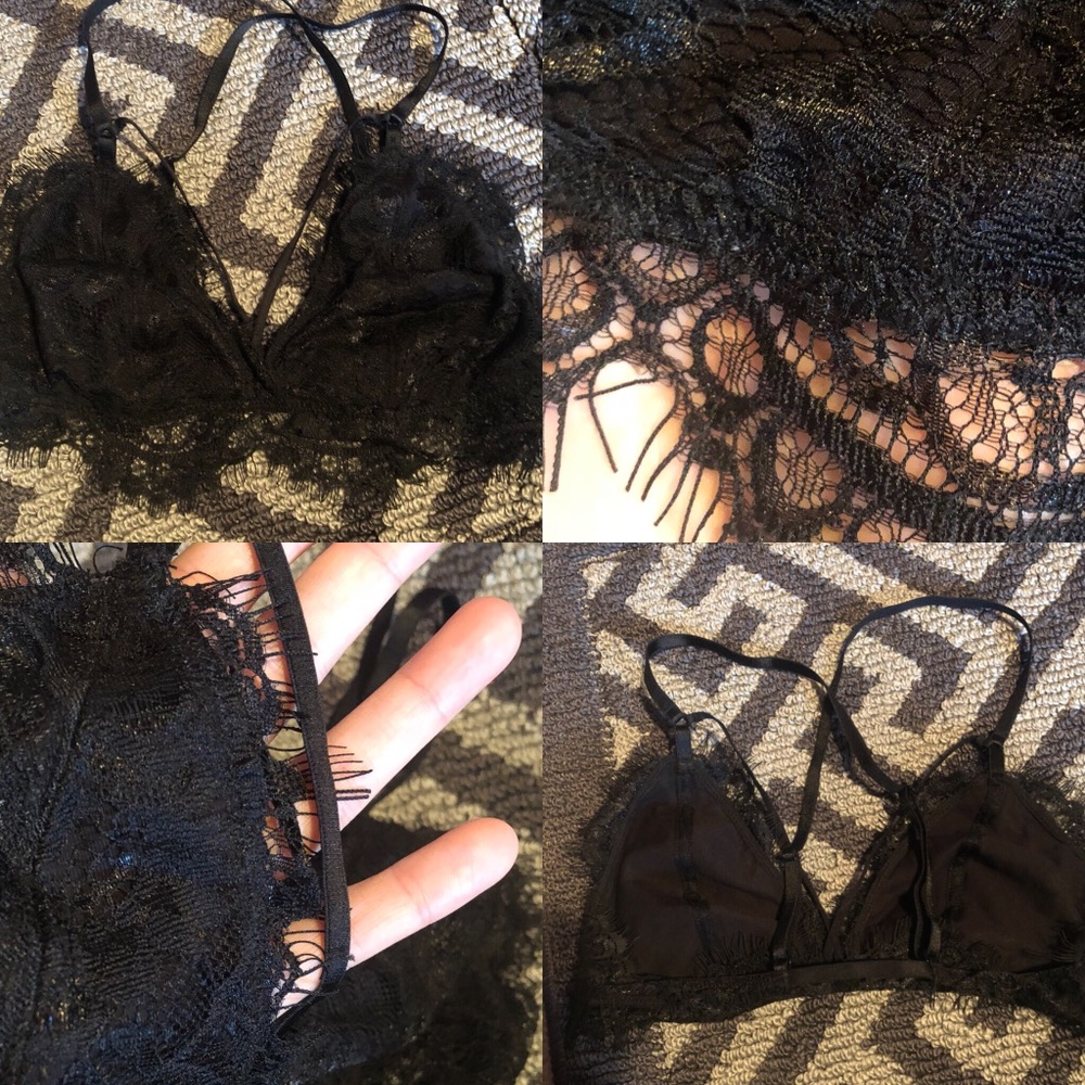 One day sale! Black lace bra